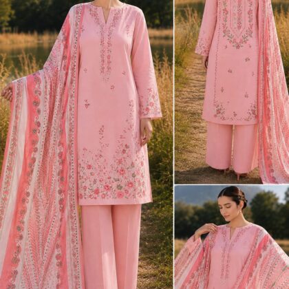 Pakistani Unstitch Women printed Shirt Style-1003